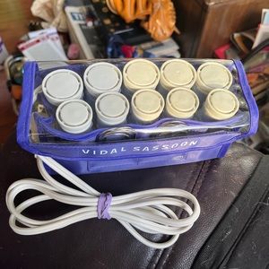 COPY - Vintage Vidal Sassoon 10 Set Hot Rollers Model VS306F, 120/240Vac60/50Hz…